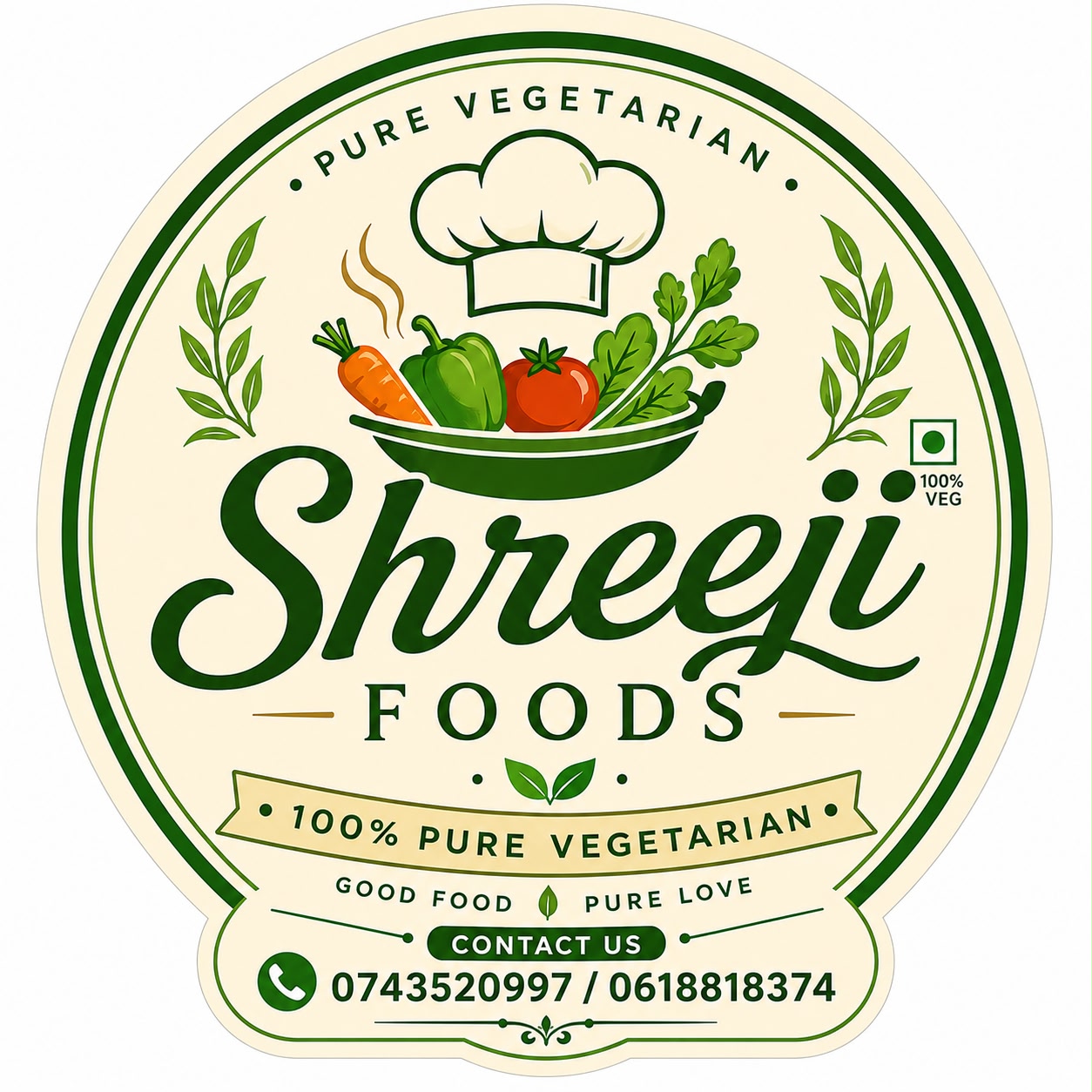 Shreeji Foods Logo